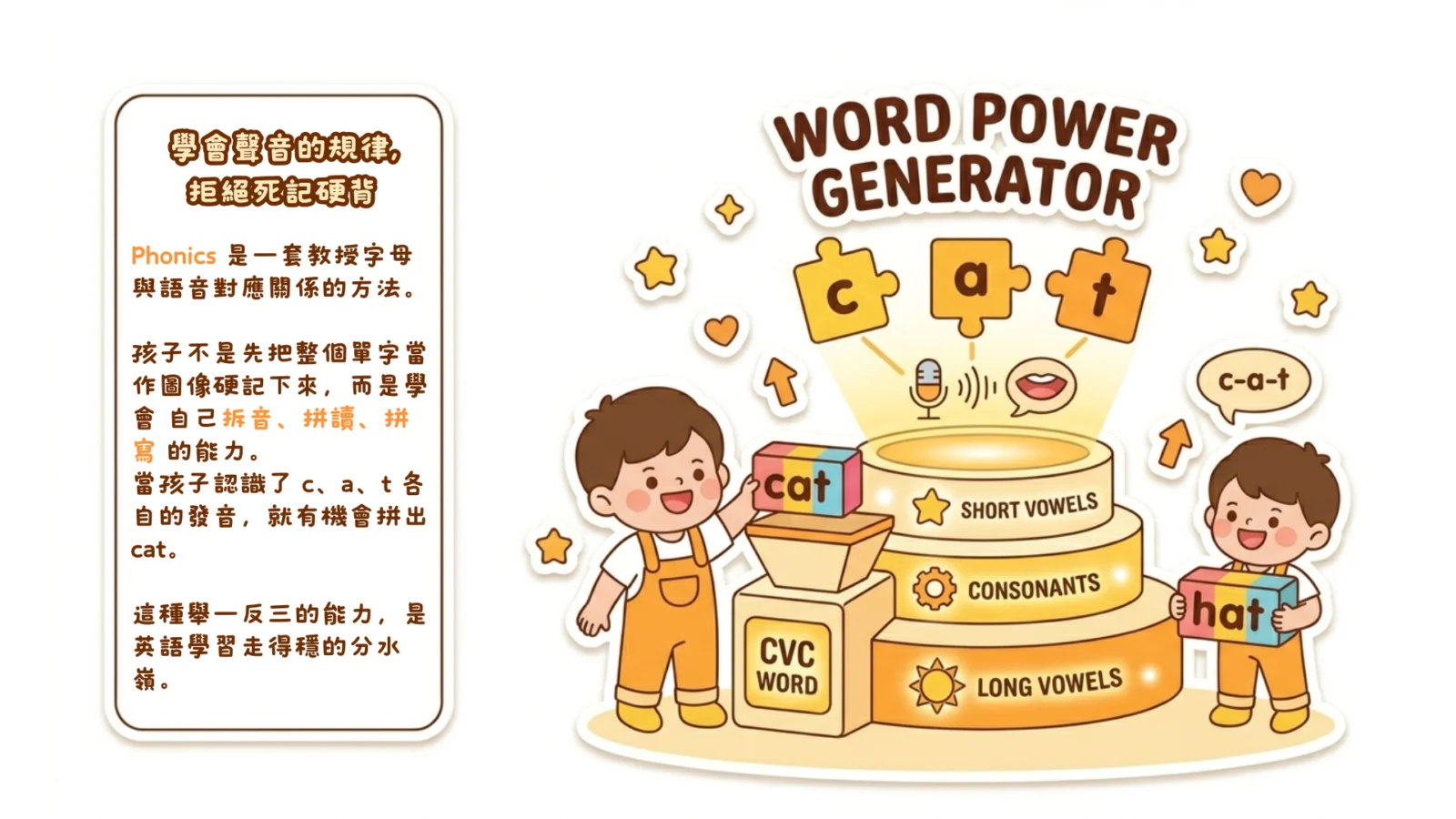 Phonics 怎樣幫孩子打好英語根基｜文章縮圖